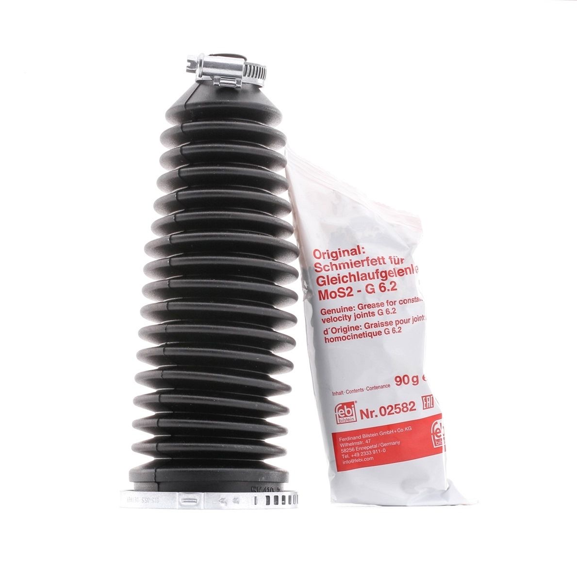 Febi Bilstein 18187 Steering Rack Gaiter Kit
