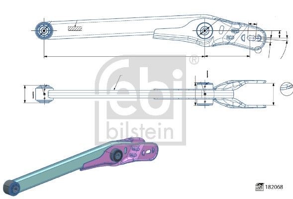 Febi Bilstein 182068 Suspension Arm