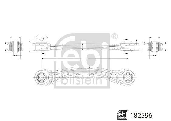 Febi Bilstein 182596 Suspension Arm