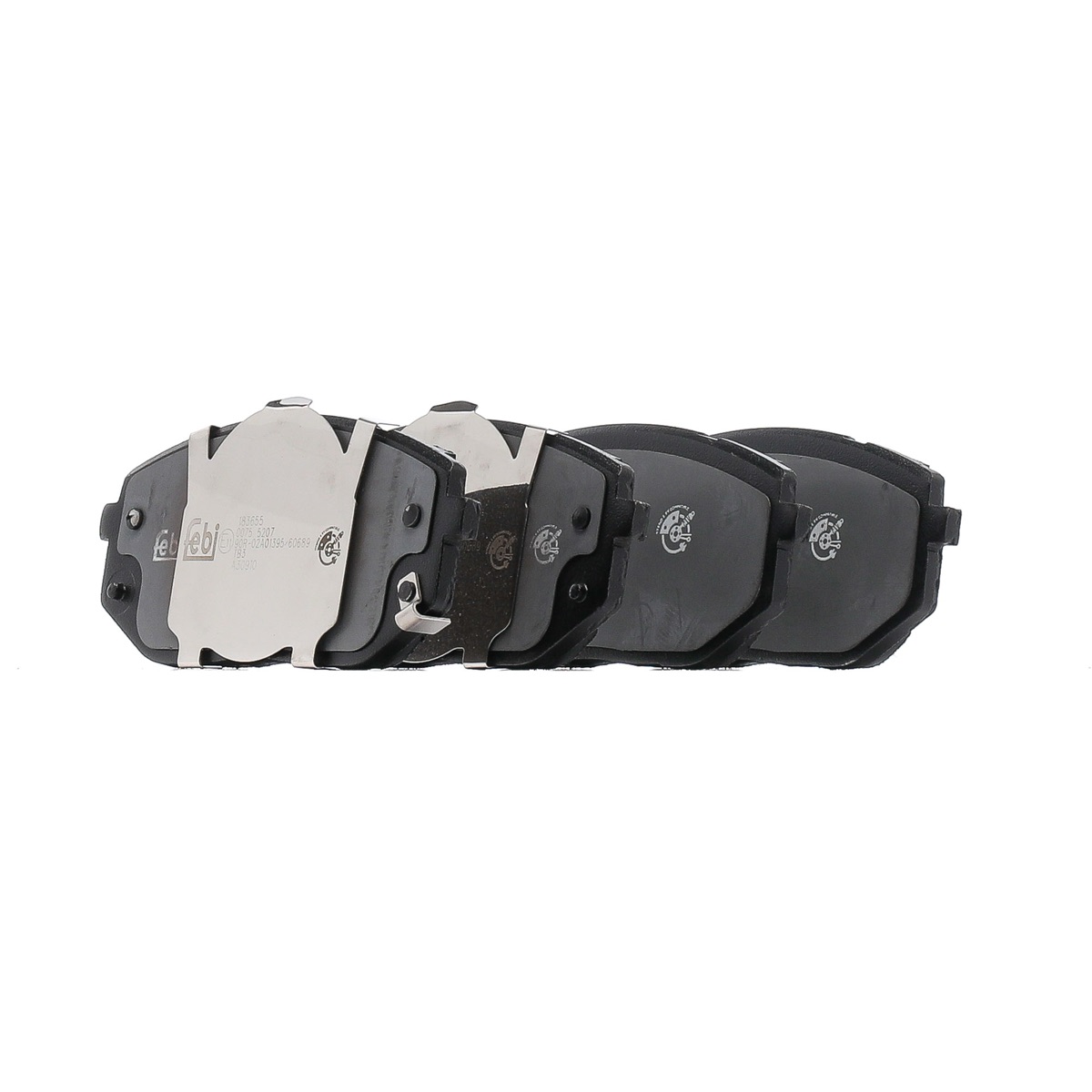 Febi Bilstein 183655 Brake Pad Set
