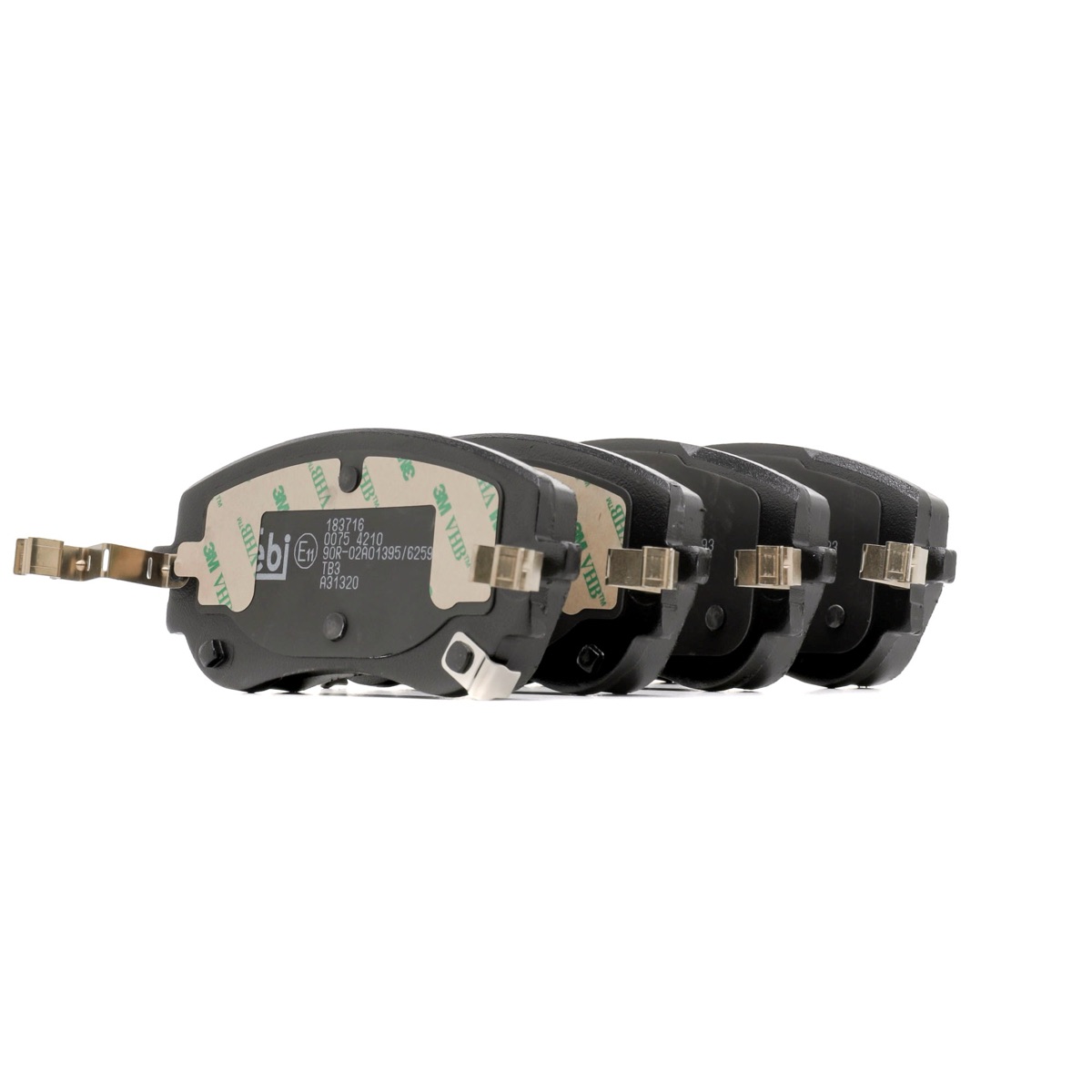 Febi Bilstein 183716 Brake Pad Set