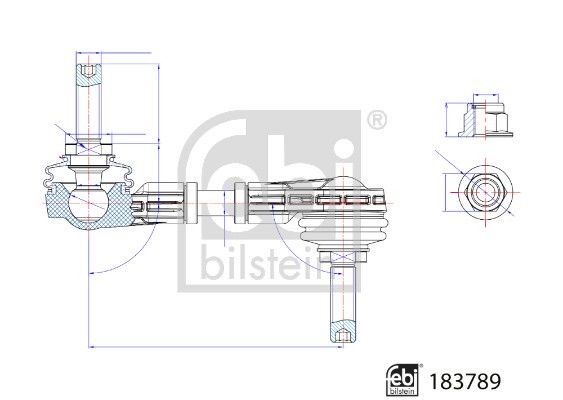 Febi Bilstein 183789 Anti-Roll Bar Link