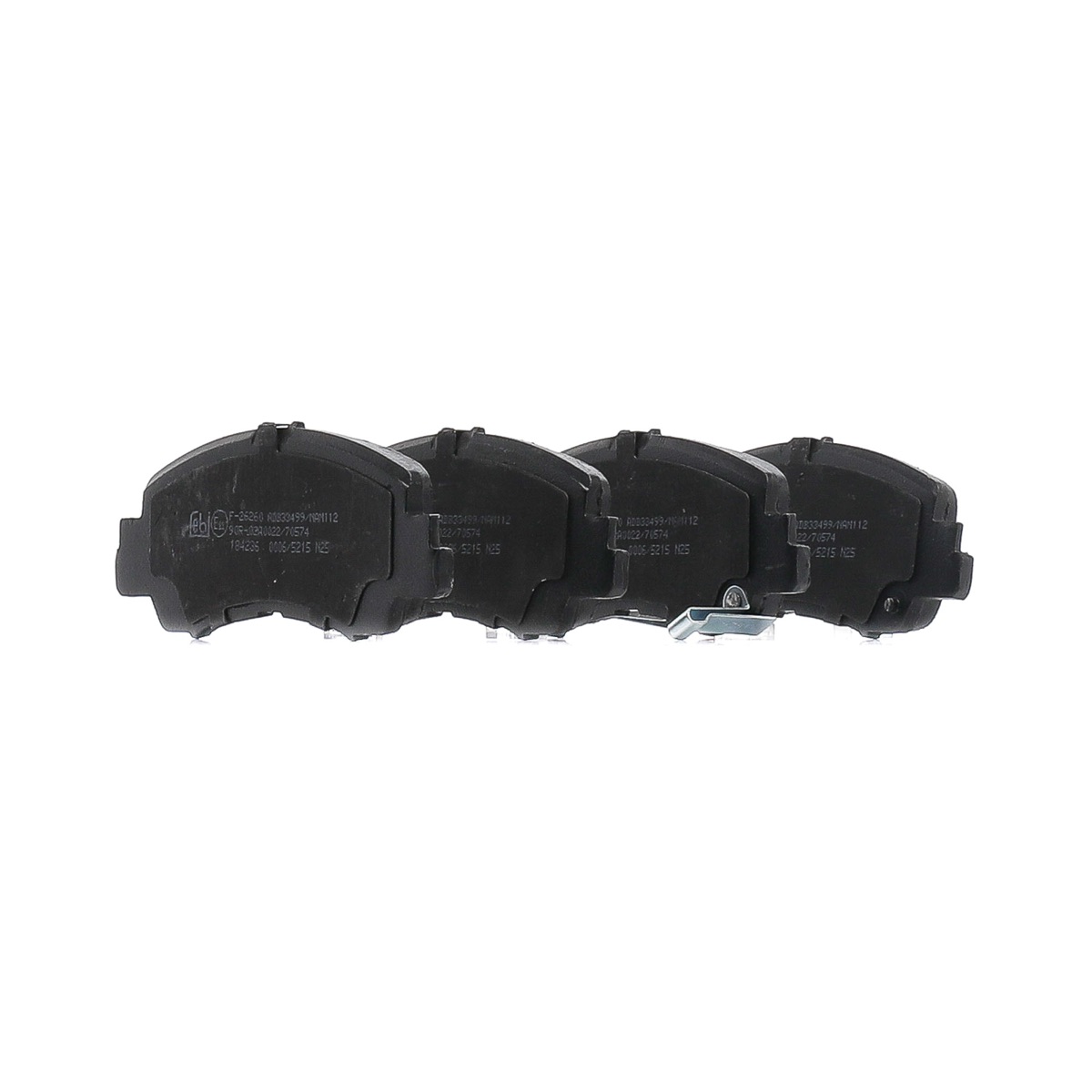 Febi Bilstein 184236 Brake Pad Set