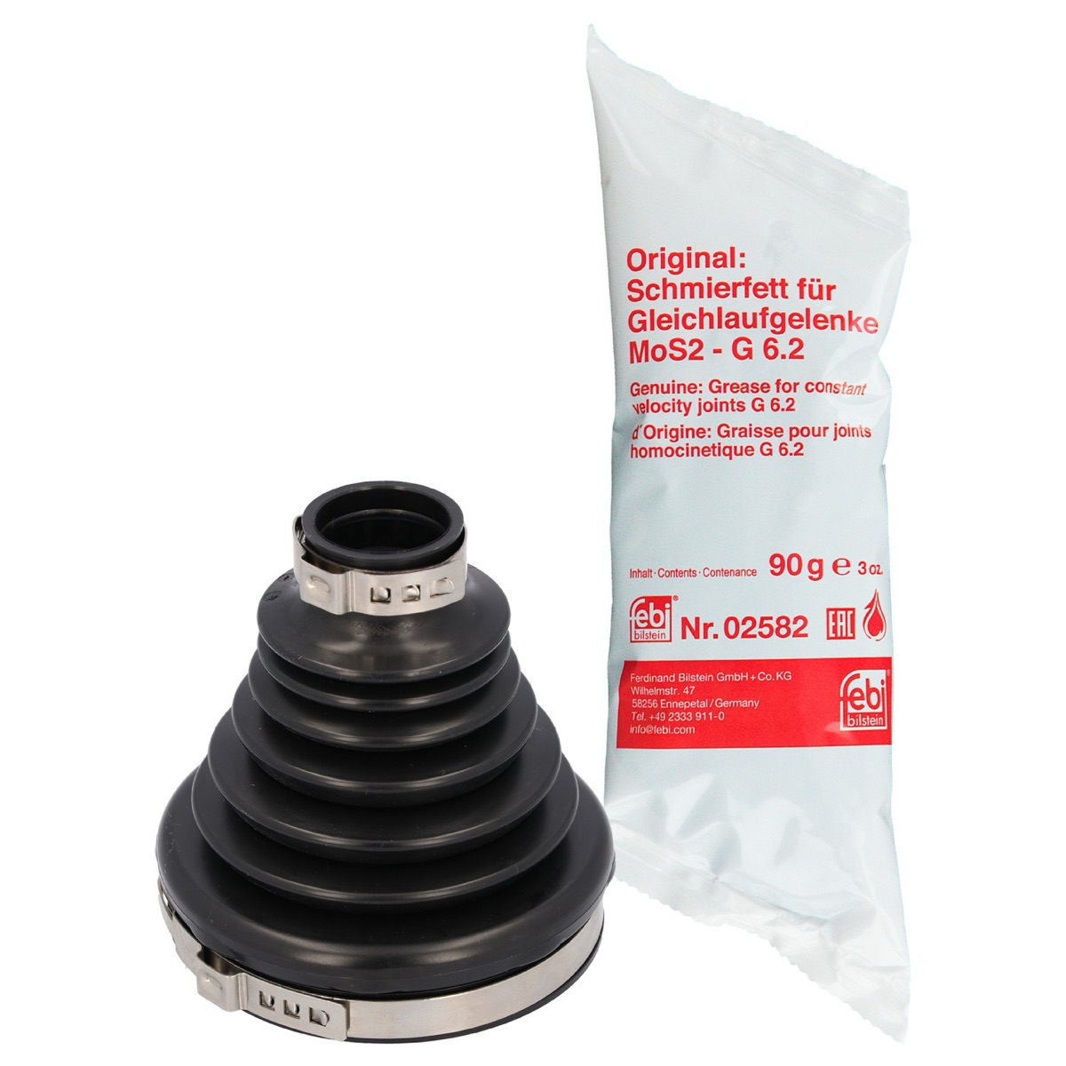 Febi Bilstein 184525 CV Boot Kit, Drive Shaft