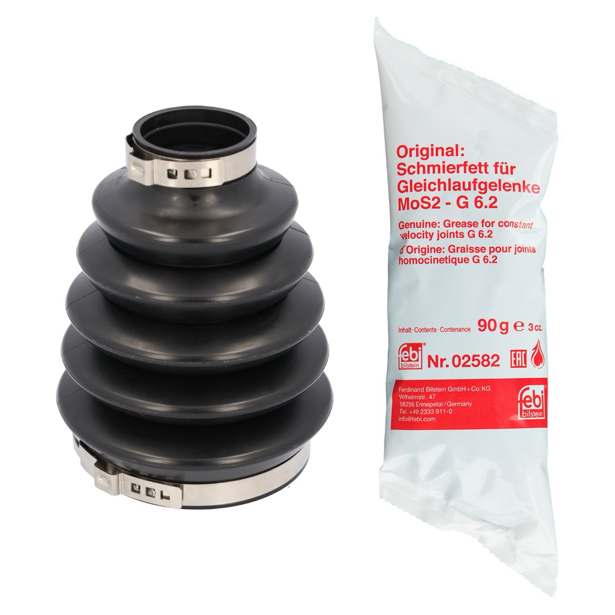 Febi Bilstein 185326 CV Boot Kit, Drive Shaft