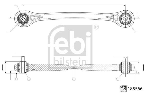 Febi Bilstein 185566 Suspension Arm