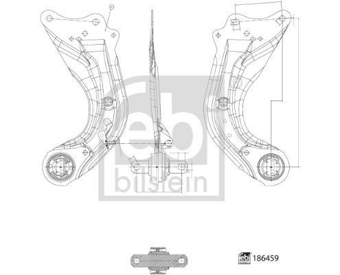 Febi Bilstein 186459 Suspension Arm