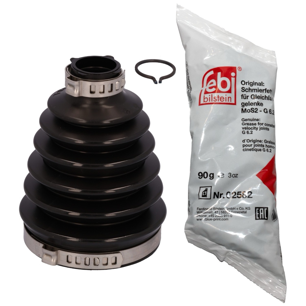 Febi Bilstein 196345 CV Boot Kit, Drive Shaft