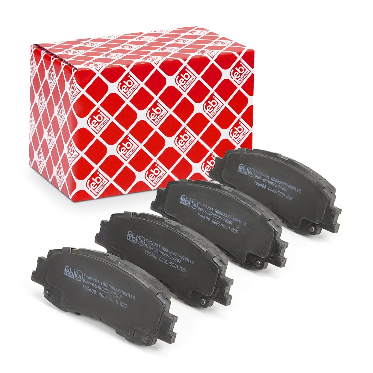 Febi Bilstein 196400 Brake Pad Set