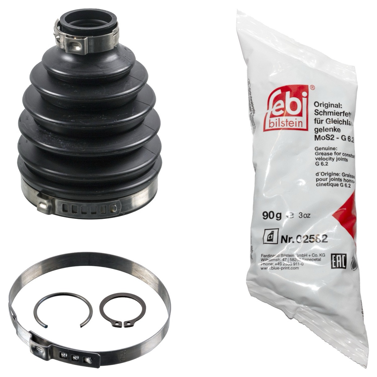 Febi Bilstein 196866 CV Boot Kit, Drive Shaft