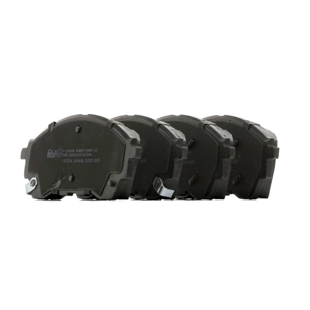 Febi Bilstein 197224 Brake Pad Set