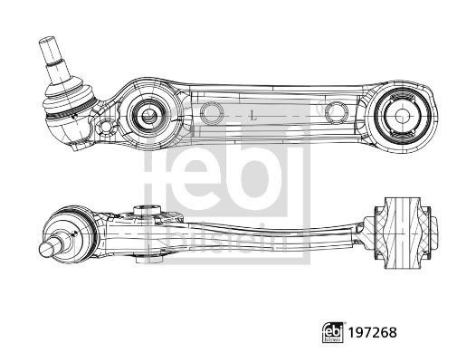 Febi Bilstein 197268 Suspension Arm