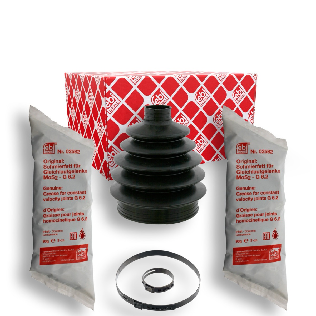 Febi Bilstein 21245 CV Boot Kit, Drive Shaft