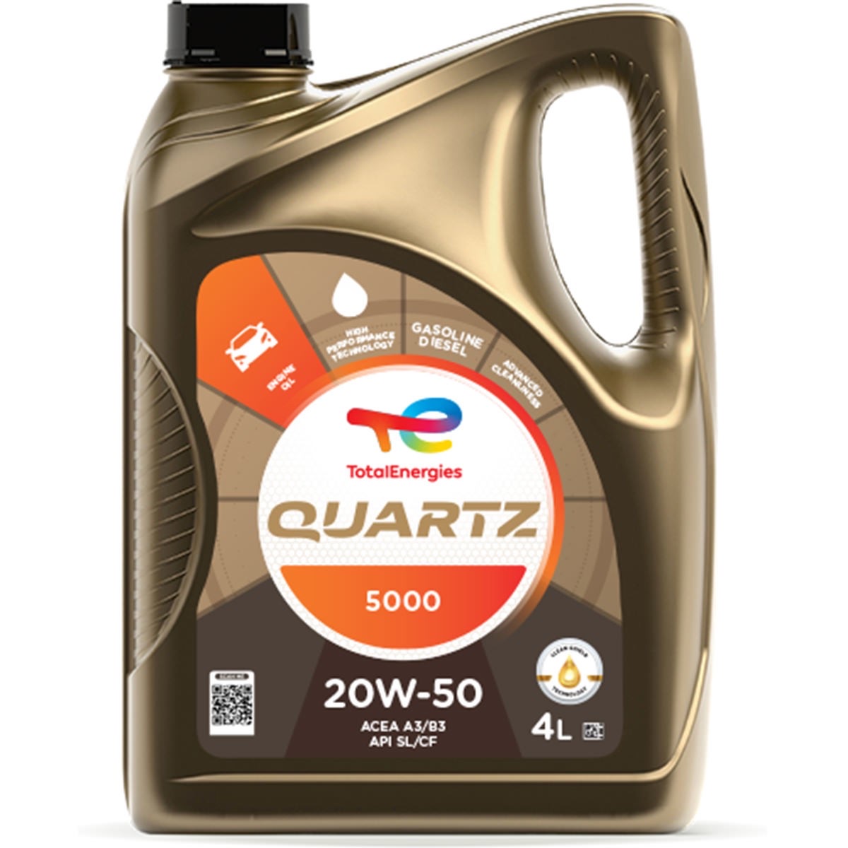 TotalEnergies Quartz 5000 213672 Engine Oil — 4L