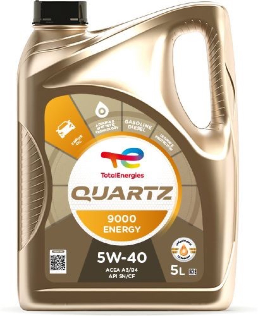 TotalEnergies Quartz 9000 Energy 213697 Engine Oil — 5L 5W-40 ACEA A3/B3