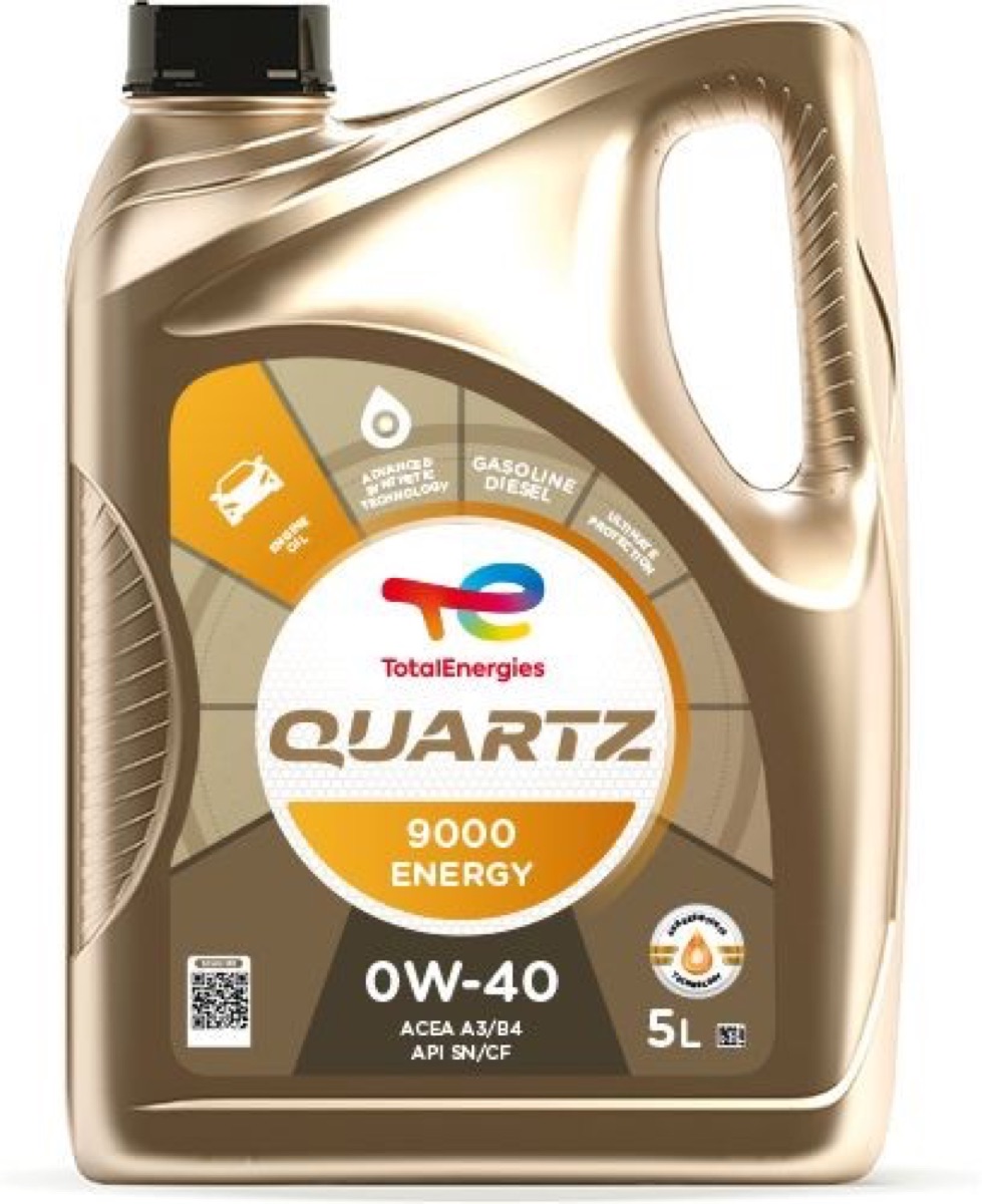 TotalEnergies Quartz 9000 Energy 213989 Engine Oil — 5L 0W-40