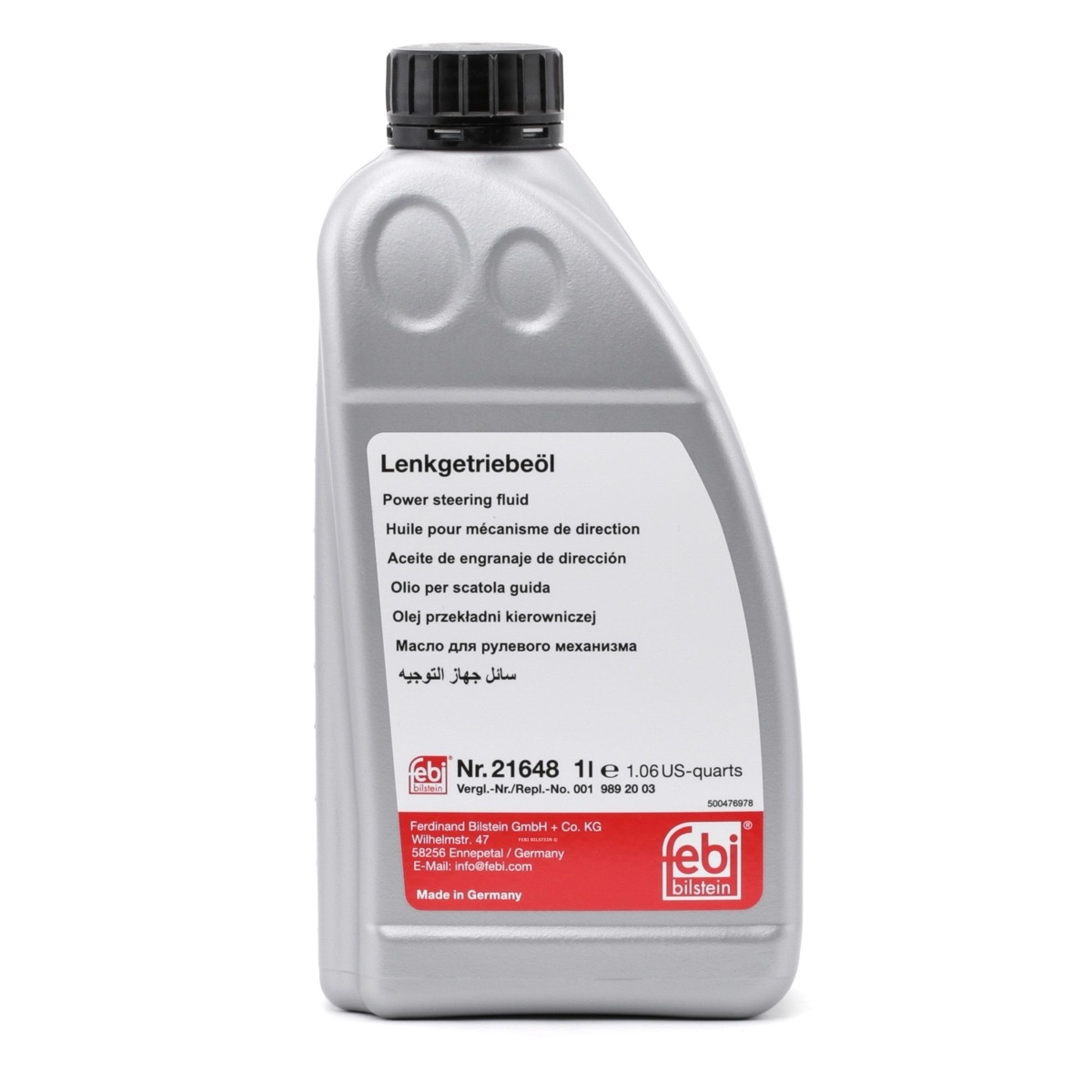 Febi Bilstein 21648 Hydraulic Oil