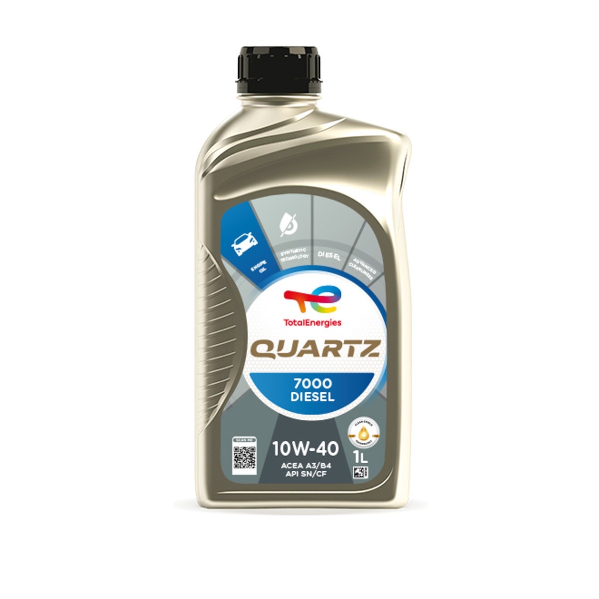 TotalEnergies Quartz 7000 Diesel 2201534 Engine Oil — 1L