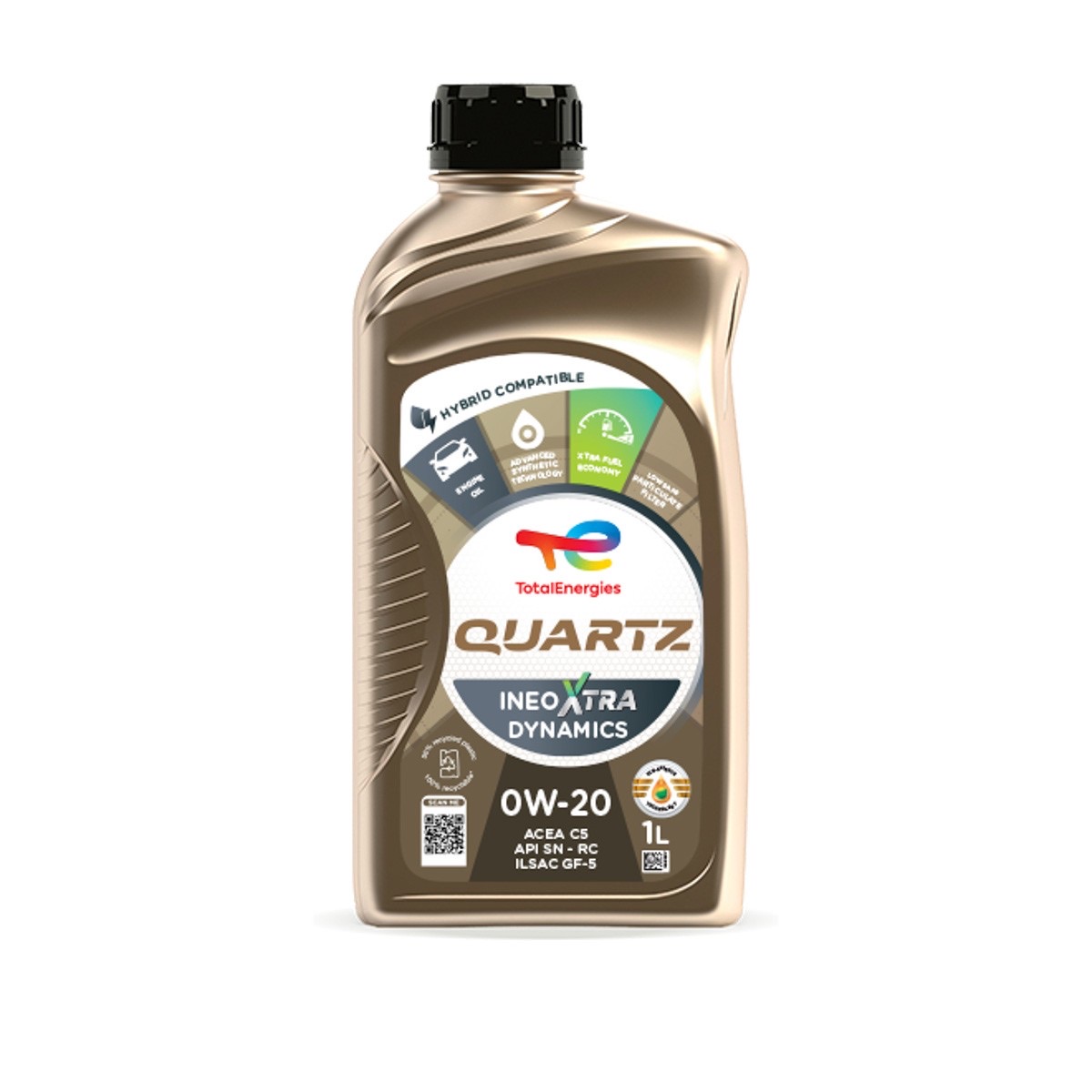 TotalEnergies Quartz Ineo Xtra Dynamics 2210449 Engine Oil — 1L