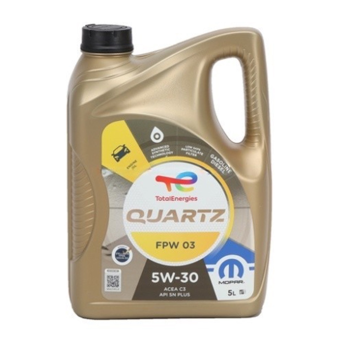 TotalEnergies Quartz 235959 Engine Oil — 5L 5W-30 ACEA C3
