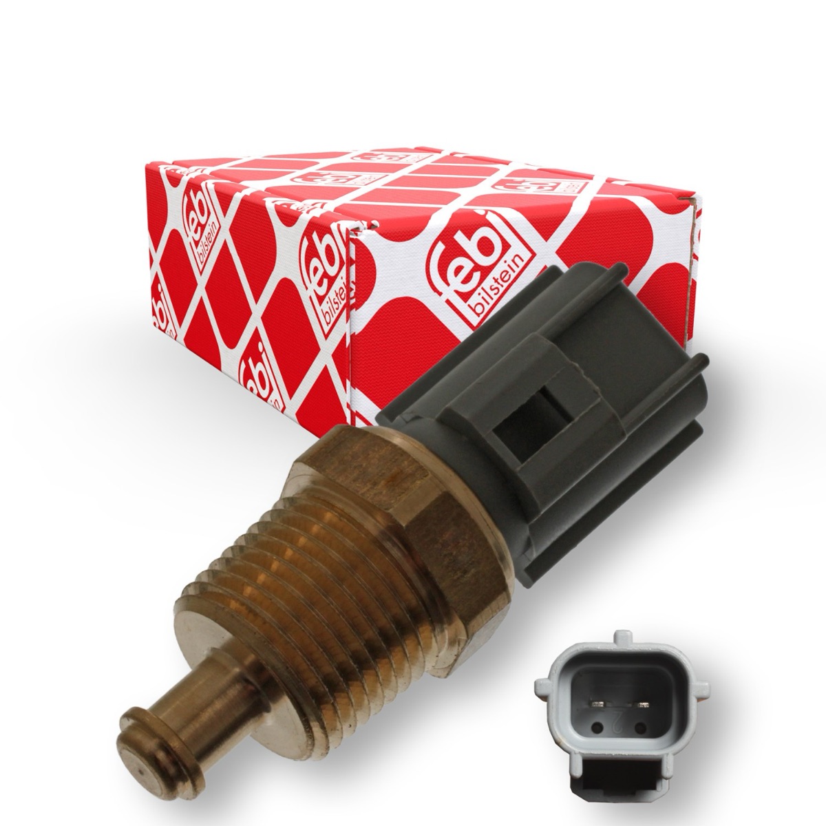 Febi Bilstein 24467 Sensor, Coolant Temperature, Grey