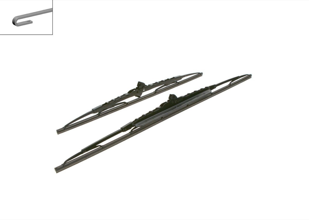 Bosch 3 397 001 813 Wiper Blade Twin Spoiler — 650/475mm