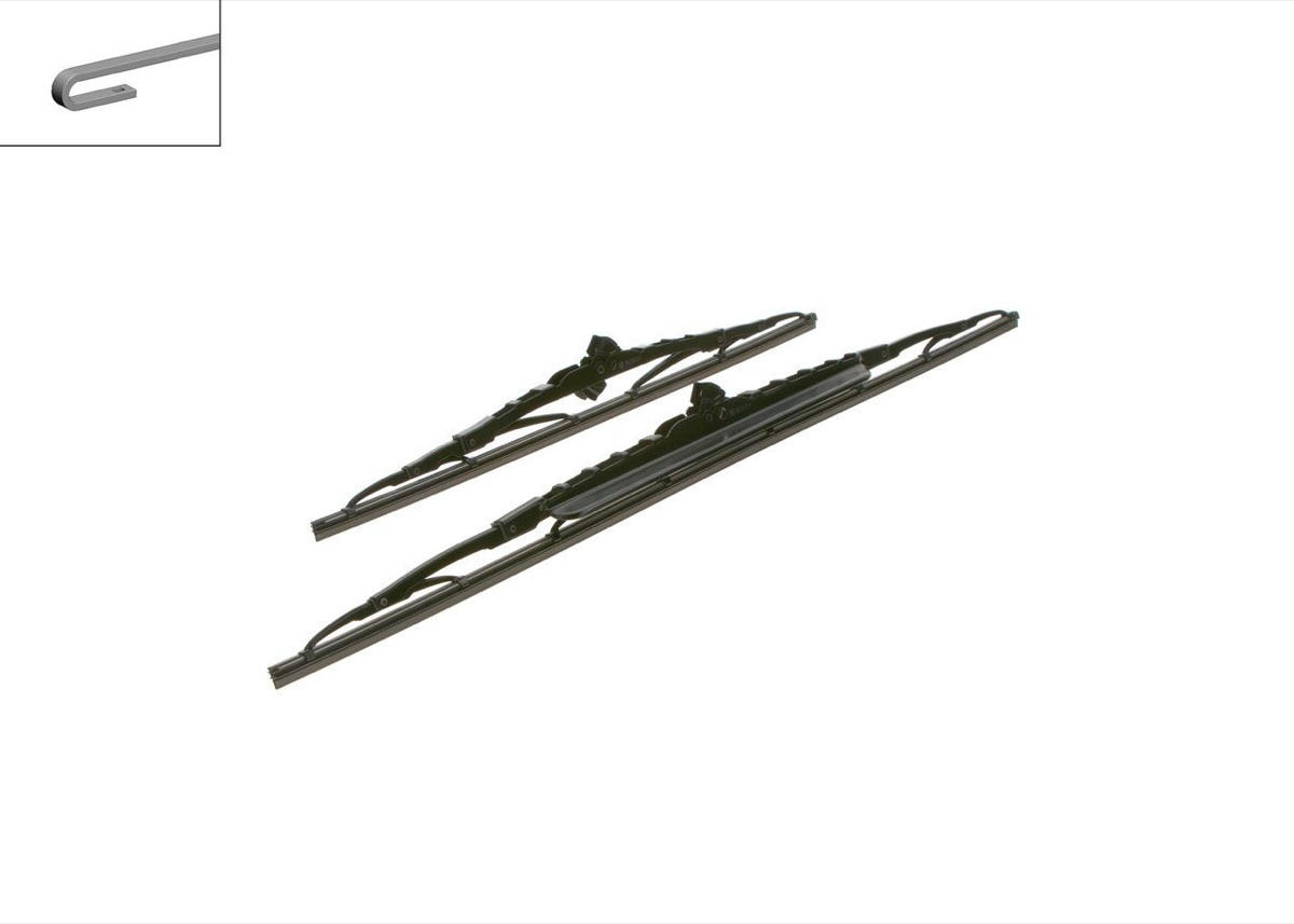 Bosch 3 397 010 297 Wiper Blade Twin Spoiler — 600/400mm