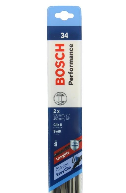 Bosch 3 397 010 360 Wiper Blade Performance — 530/450mm