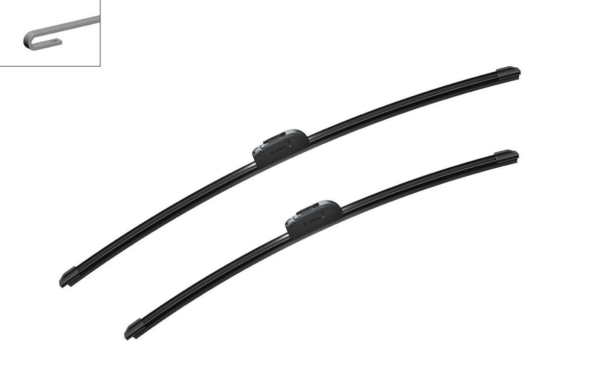 Bosch 3 397 014 198 Wiper Blade Aerofit Set — 650/550mm