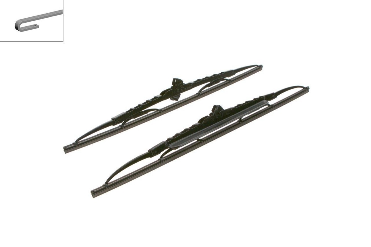 Bosch 3 397 118 566 Wiper Blade Twin Spoiler — 500/475mm