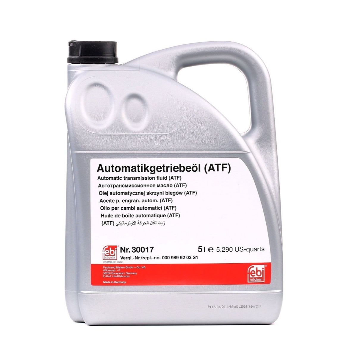 Febi Bilstein 30017 Automatic Transmission Fluid