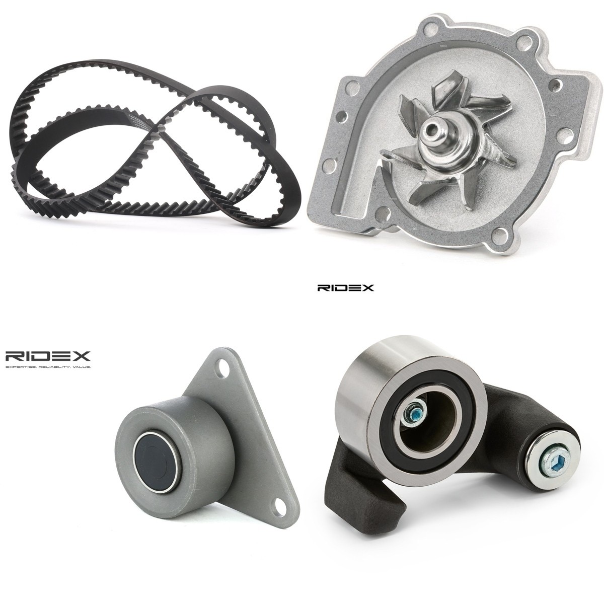 Ridex 3096W0048 Water Pump and Timing Belt Kit