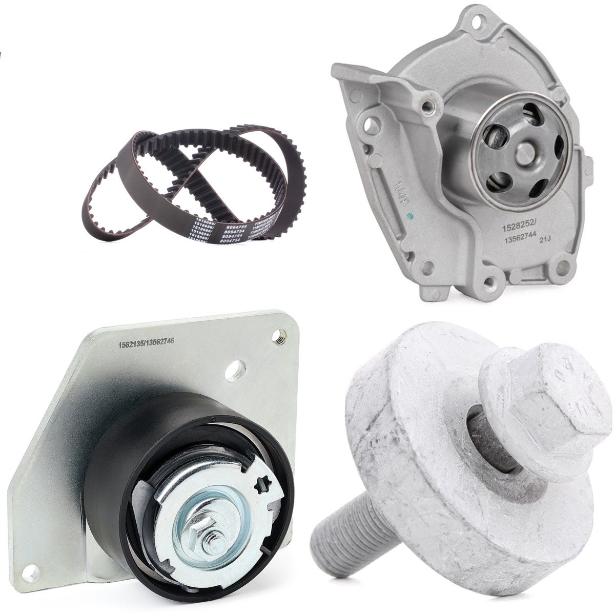 Ridex 3096W0058 Water Pump and Timing Belt Kit