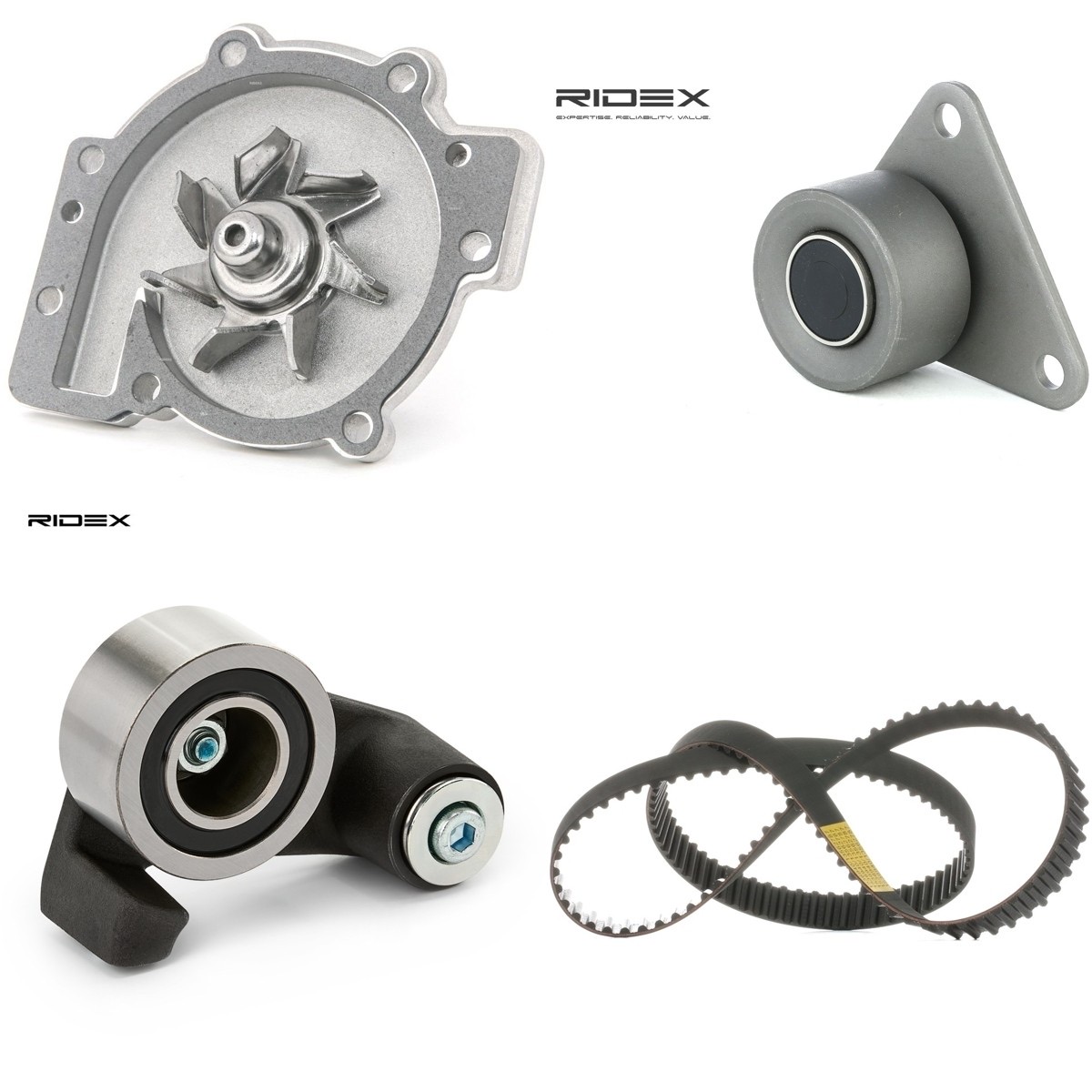 Ridex 3096W0099 Water Pump and Timing Belt Kit