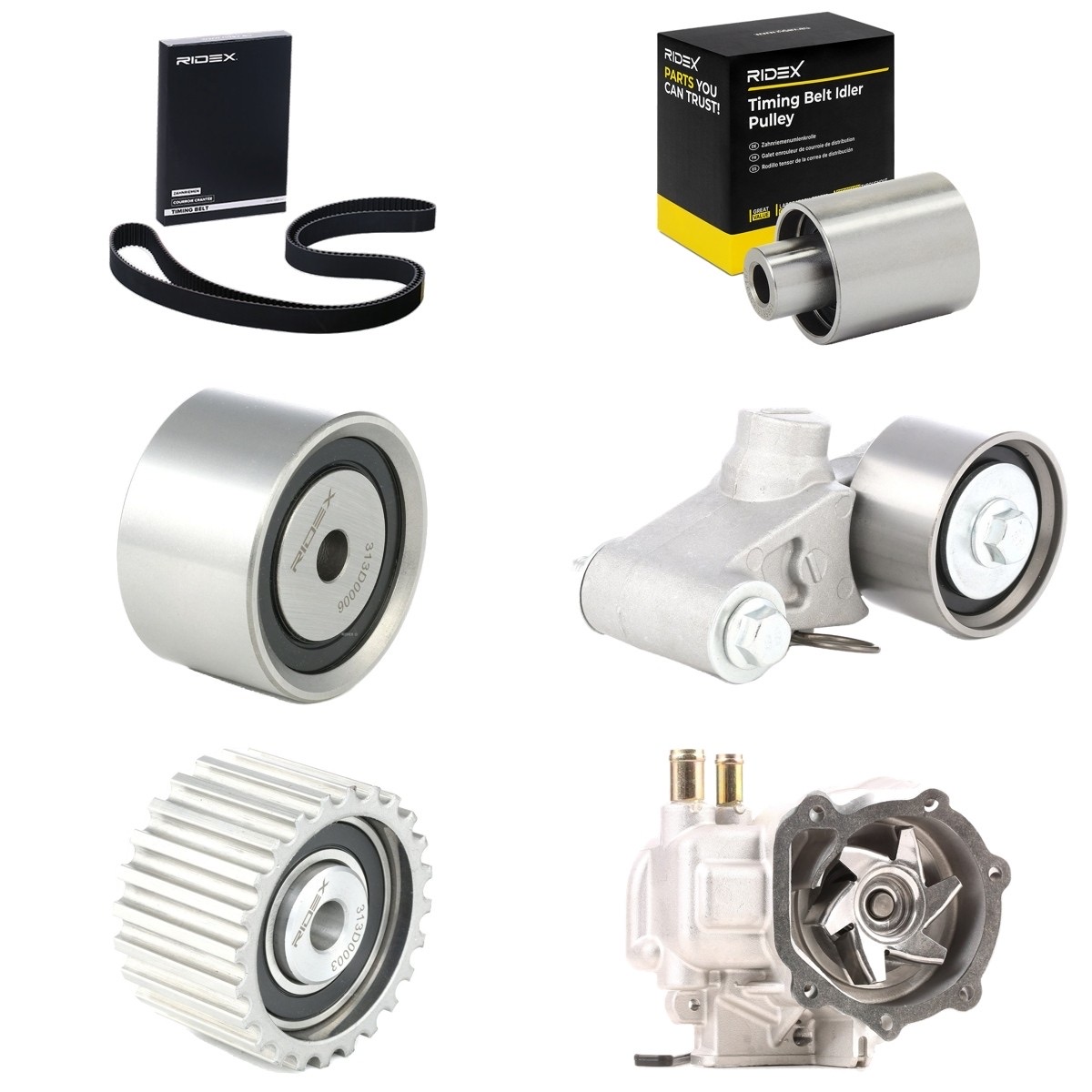 Ridex 3096W0131 Water Pump and Timing Belt Kit