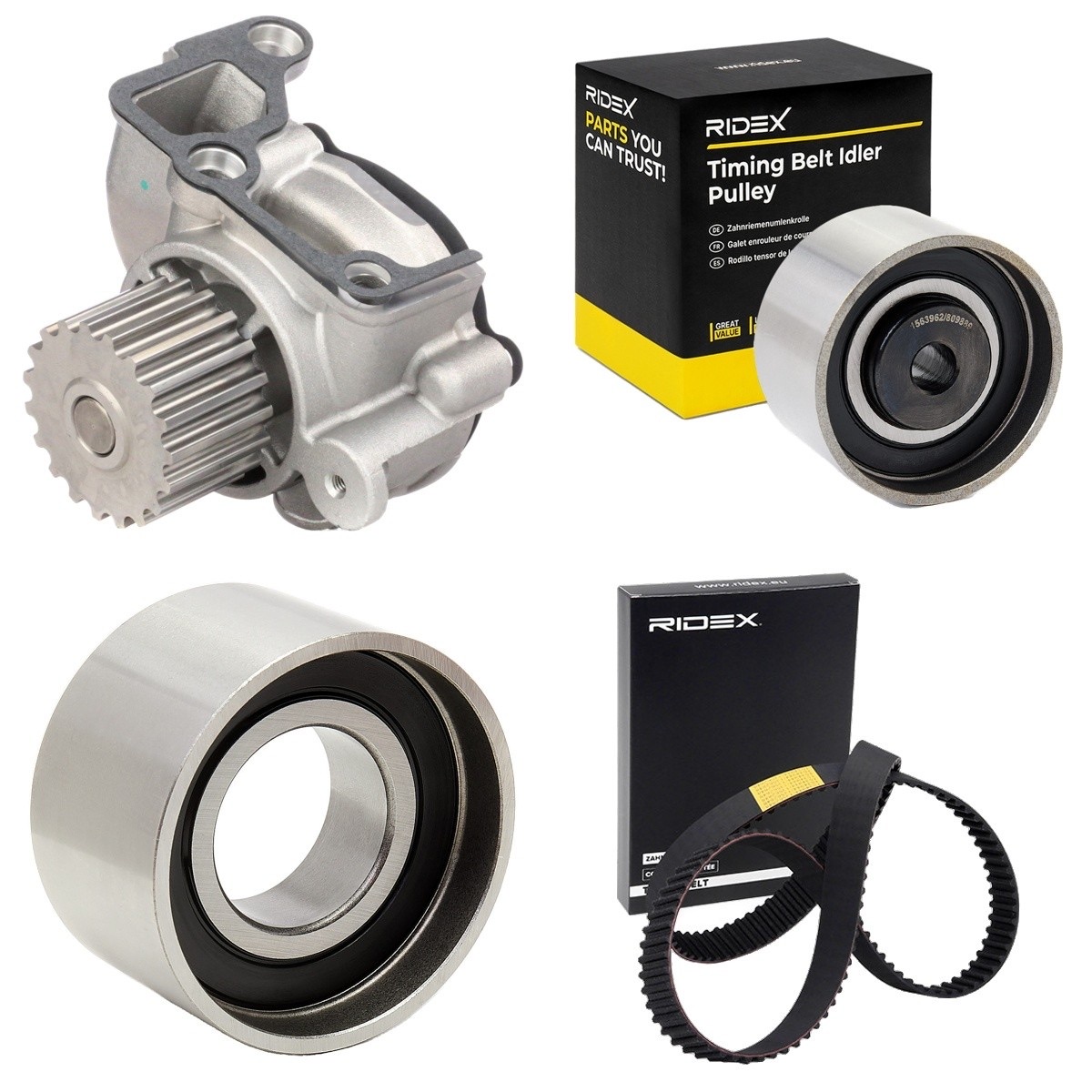 Ridex 3096W0274 Water Pump and Timing Belt Kit