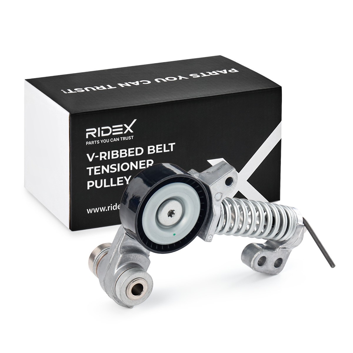 Ridex 310T0447 Tensioner Pulley