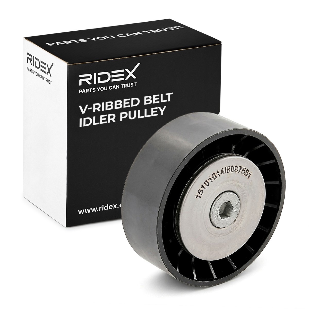 Ridex 312D0028 Deflection / Guide Pulley