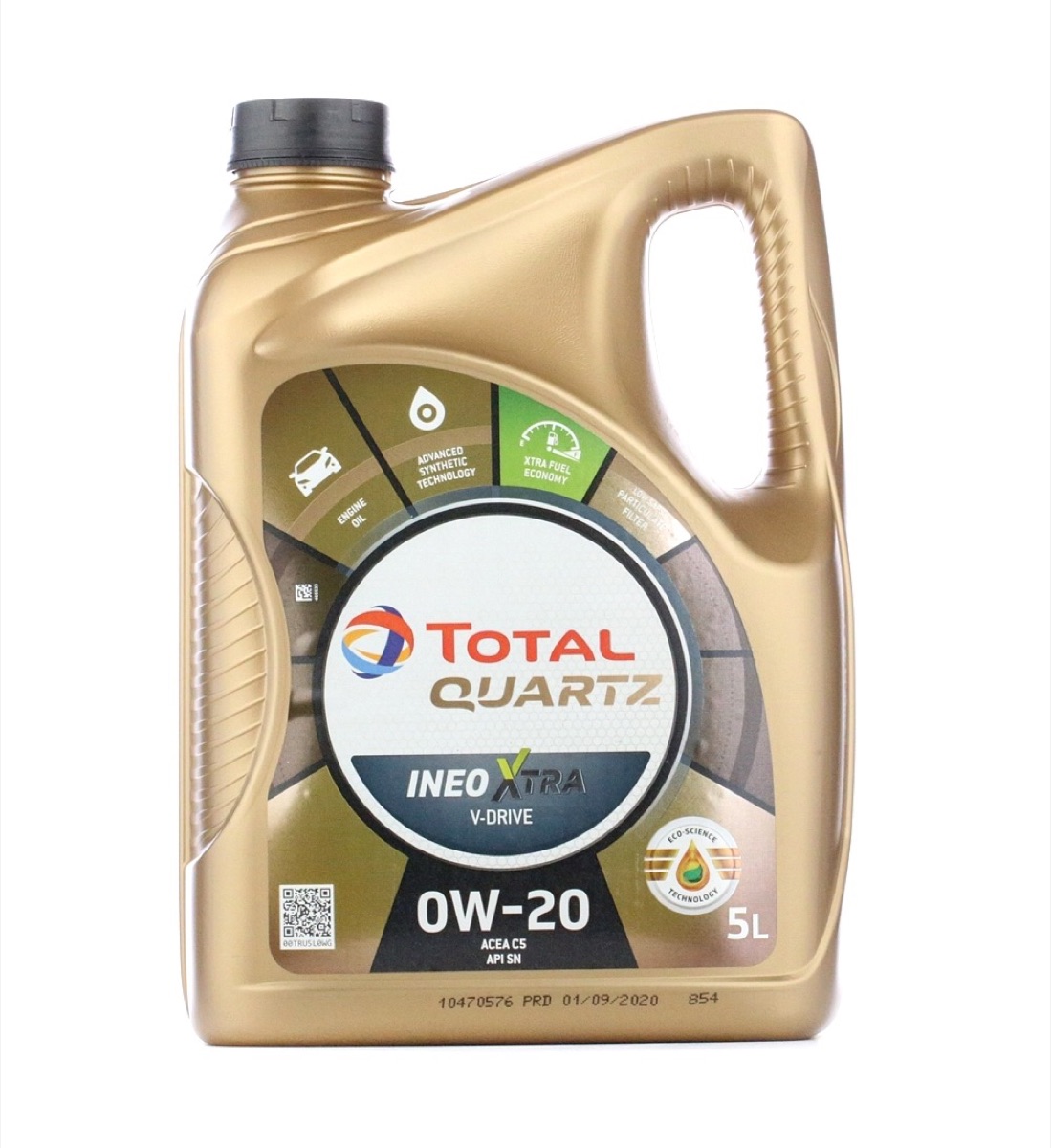 TotalEnergies Quartz Ineo Xtra V-Drive 3200205 Engine Oil — 5L