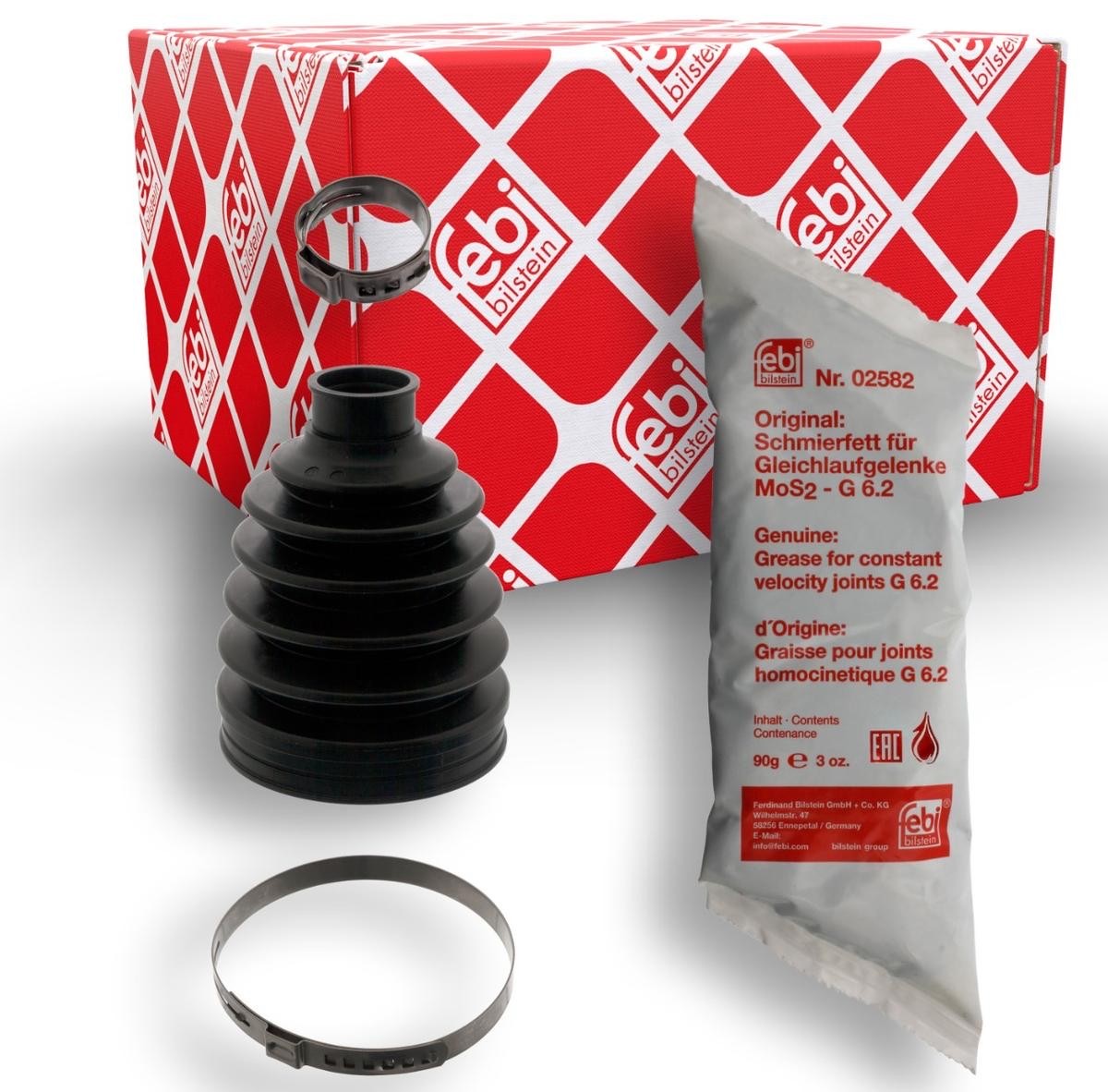 Febi Bilstein 48809 CV Boot Kit, Drive Shaft