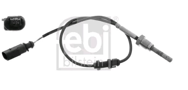 Febi Bilstein 48844 Exhaust Gas Temperature Sensor (EGT), After Soot