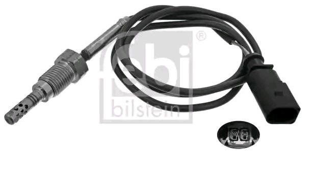 Febi Bilstein 49259 Exhaust Gas Temperature Sensor (EGT), Behind Exhaust Turbocharger