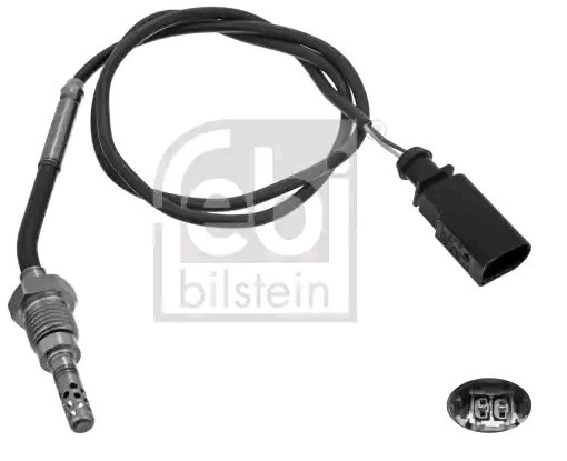 Febi Bilstein 49268 Exhaust Gas Temperature Sensor (EGT), Behind Exhaust Turbocharger