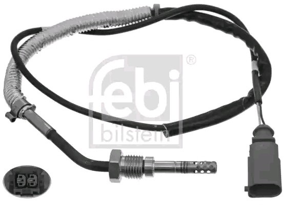 Febi Bilstein 49274 Exhaust Gas Temperature Sensor (EGT), After Soot