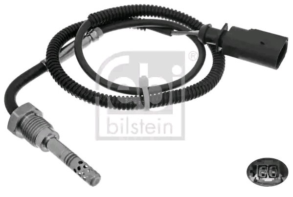 Febi Bilstein 49284 Exhaust Gas Temperature Sensor (EGT), Before Soot