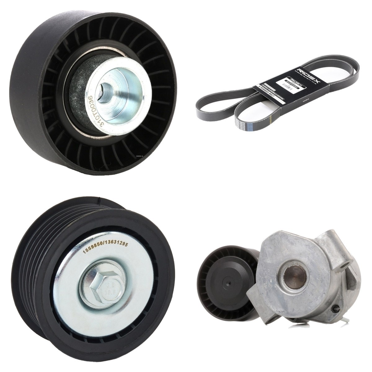Ridex 542R0097 V-Ribbed Belt Set