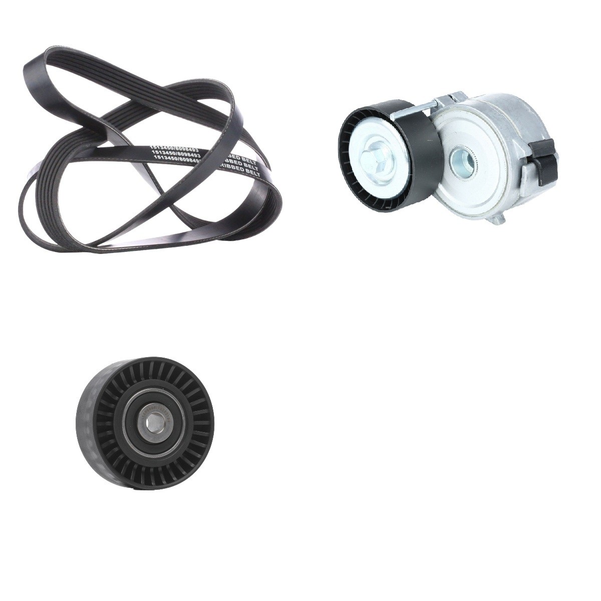 Ridex 542R0155 V-Ribbed Belt Set