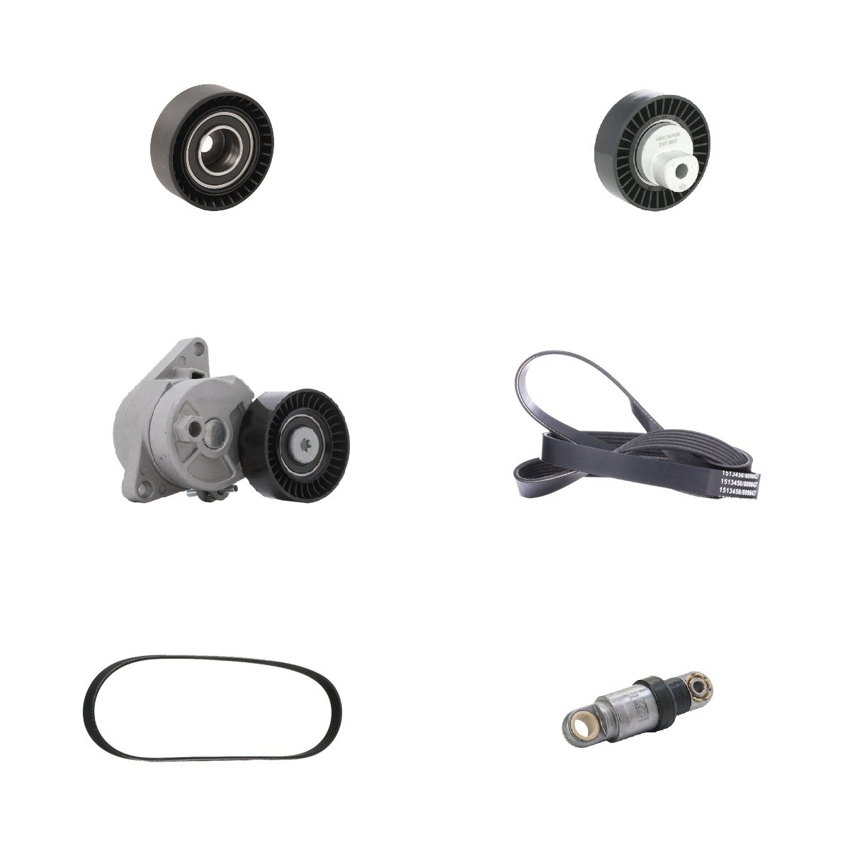 Ridex 542R0199 V-Ribbed Belt Set