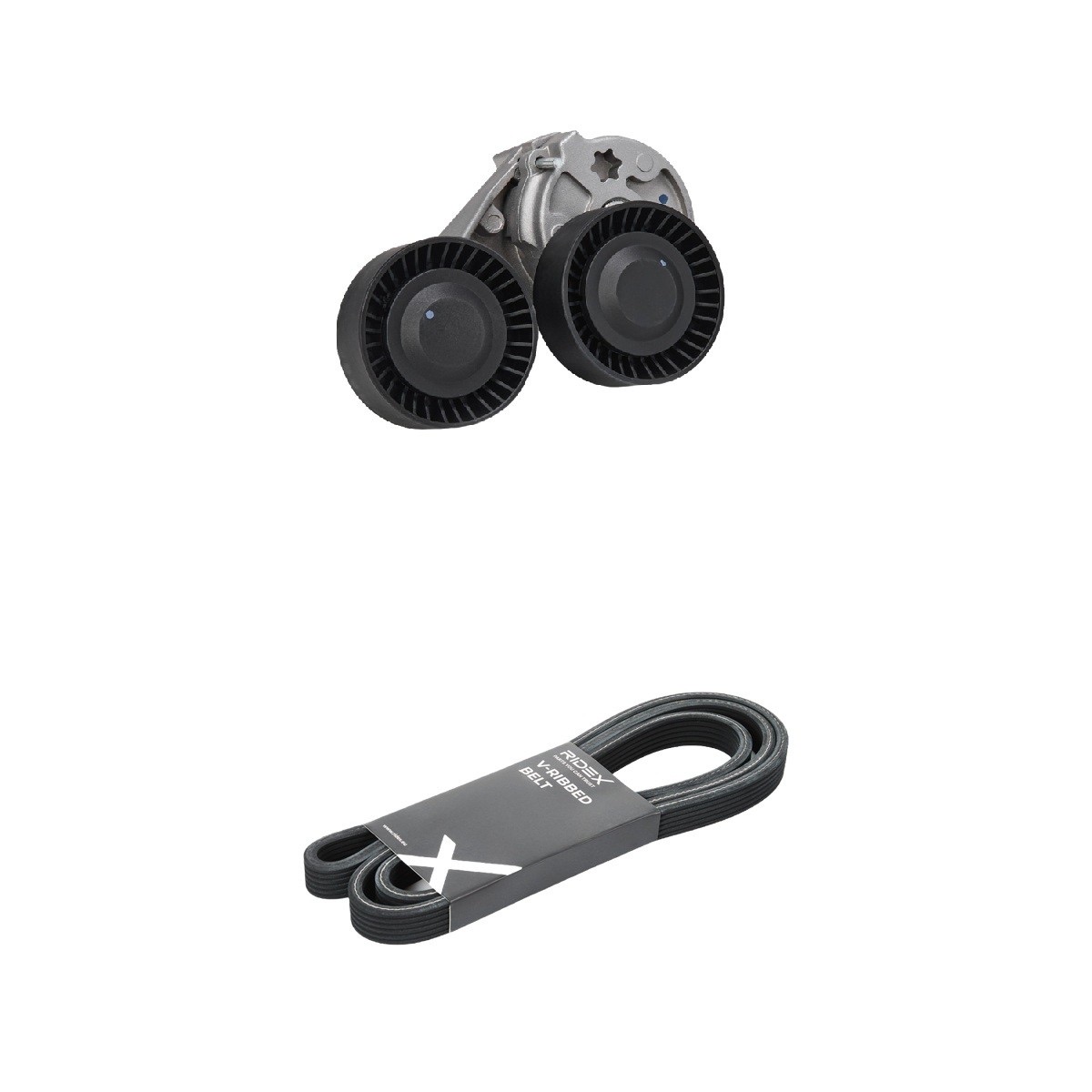 Ridex 542R0209 V-Ribbed Belt Set
