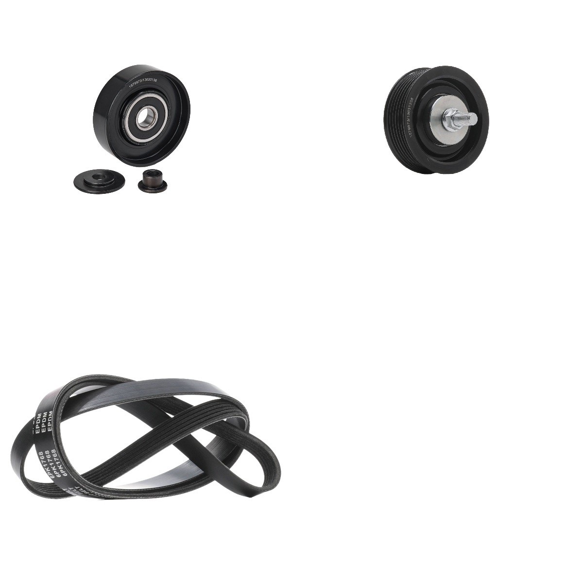 Ridex 542R0254 V-Ribbed Belt Set
